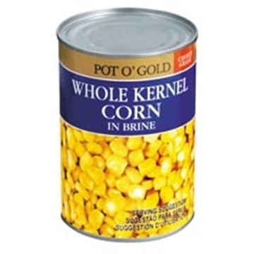 Picture of Pot O Gold Whole Kernel Corn Can 410g