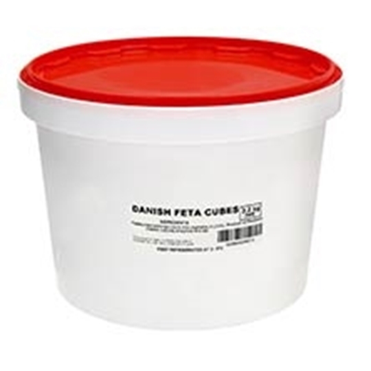 Picture of Medit Danish Feta Cheese Cubes Bucket 3kg