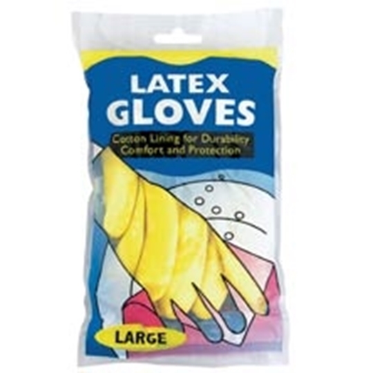 Picture of Latex Large Household Gloves