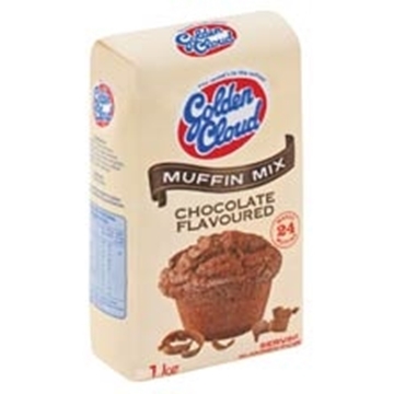 Picture of Golden Cloud Chocolate Muffin Mix Pack 1kg