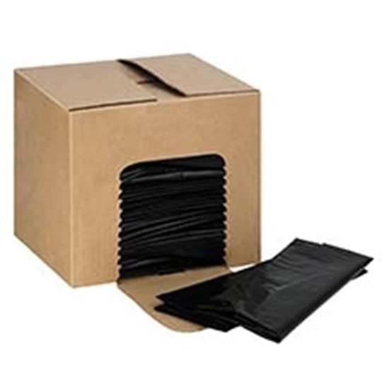 Picture of 40Mic Black Heavy Duty Refuse Bags 200s
