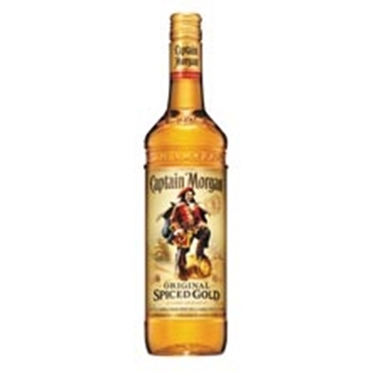 Picture of Captain Morgan Spiced Gold Rum Bottle 750ml