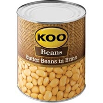 Picture of Koo Butter Beans Can 3kg
