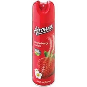 Picture of Airoma Strawberry Air Freshener Can 6 x 210ml