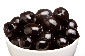 Picture of Medit Black Pitted Olives Can 3kg