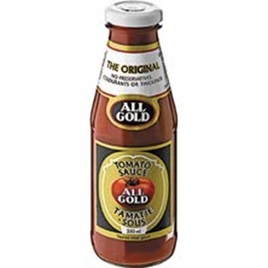 Picture of All Gold Tomato Sauce Bottle 350ml