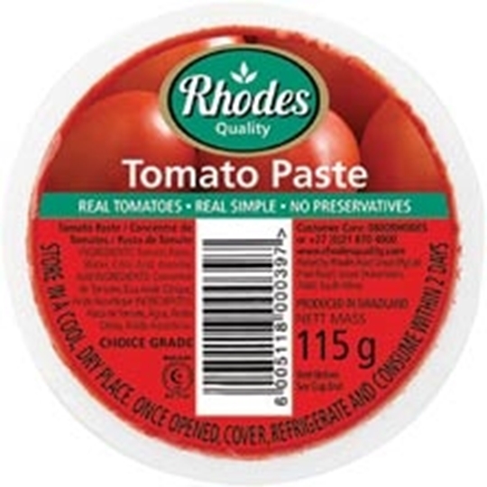 Picture of Rhodes Tomato Paste Tub 115g