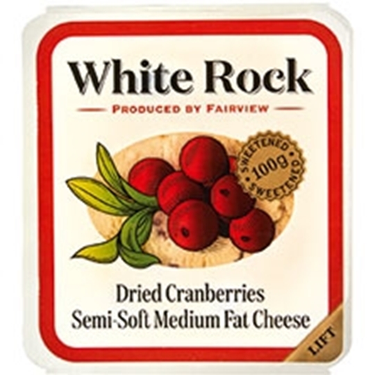 Picture of Fairview Cranberry White Rock Cheese Pack 100g
