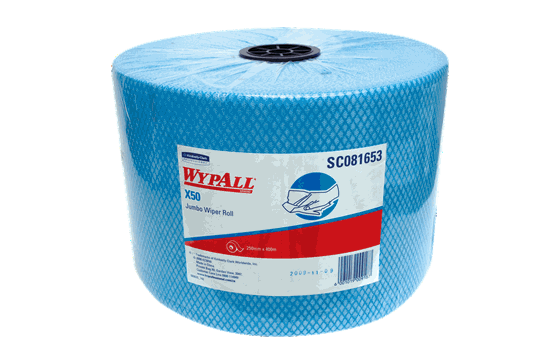 Picture of Jumbo Fabric Wipe Wypall x 50 250mm x 400m