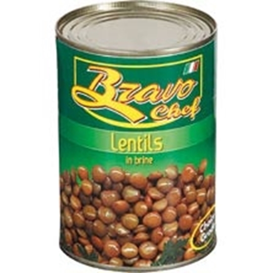 Picture of Bravo Chef Lentils Can 400g