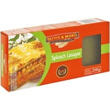 Picture of Fattis&Monis Spinach Lasagne Pack 250g