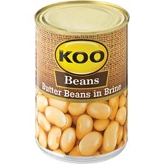 Picture of Koo Butter Beans In Brine 410g