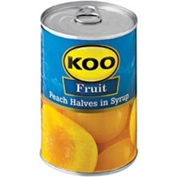 Picture of Koo Peach Halves In Syrup 410g