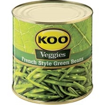 Picture of GREEN BEANS FRENCH STYLE KOO 2.6KG CAN