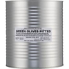 Picture of Medit Pitted Green Olives Can 3kg