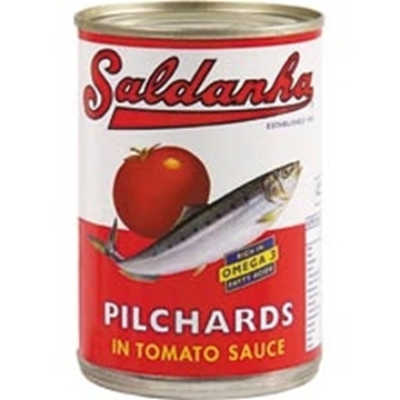 Picture of Saldanha Pilchards In Tomato Sauce 400g