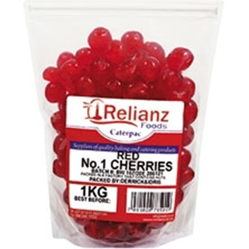 Picture of SAD Choice Grade No 1 Whole Red Cherries Pack 1kg