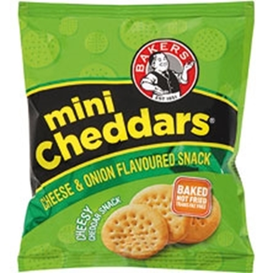 Picture of Bakers Mini Cheddar Cheese & Onion Box 36 x 33g