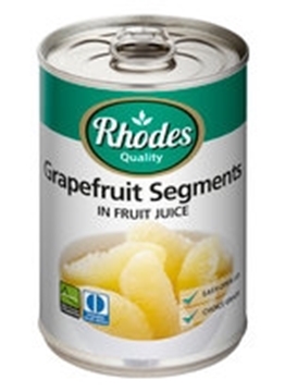Picture of Rhodes Grapefruit Segments In Fruit Juice 410g