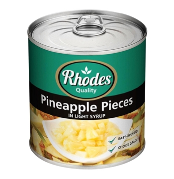 Picture of Rhodes Pineapple Pieces In Light Syrup 440g