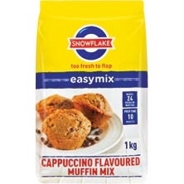 Picture of Snowflake Cappuccino Muffin Mix Pack 1kg