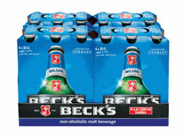 Picture of Becks Non Alcoholic Beer Bottle 6 x 330ml