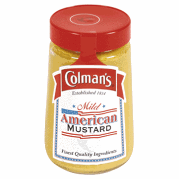 Picture of Colmans Mild American Mustard Jar 167g