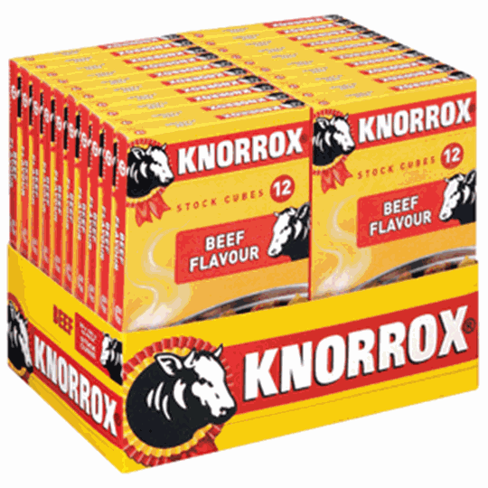 Picture of Knorrox Beef Flavour Stock Cubes 12 Pack