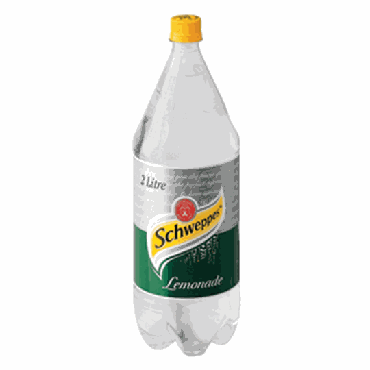 Picture of Schweppes Lemonade Soft Drink Bottle 2L