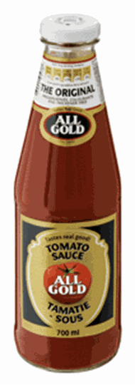 Picture of All Gold Tomato Sauce Bottle 700ml