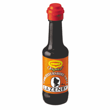 Picture of Lazenby Maggi Worcester Sauce Bottle 125ml