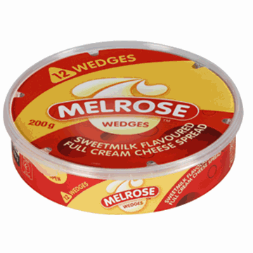 Picture of Melrose Sweetmilk Cheese Wedges 200g