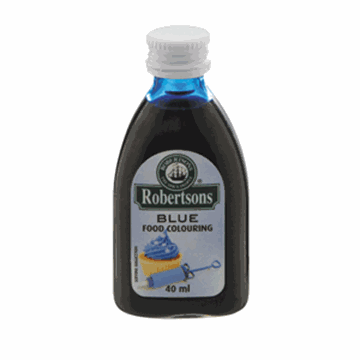 Picture of Robertsons Blue Colouring Bottle 40ml