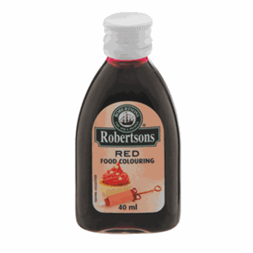 Picture of Robertsons Red Colouring Bottle 40ml