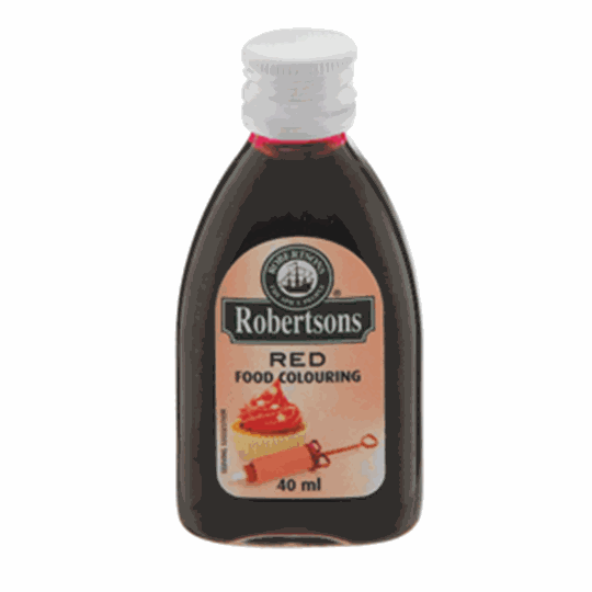 Picture of Robertsons Red Colouring Bottle 40ml