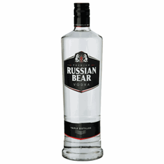 Picture of Russian Bear Vodka Bottle 750ml