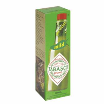 Picture of Tabasco Green Pepper Sauce Bottle 150ml