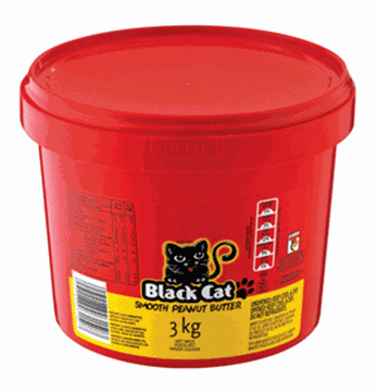 Picture of Black Cat Smooth Peanut Butter Bucket 3kg