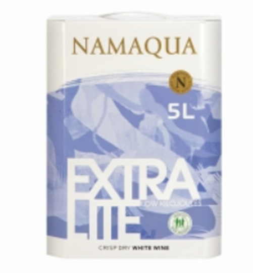 Picture of Namaqua Extra Lite White Wine Box 5l