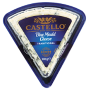 Picture of Castello Danablu High Fat Blue Mould Cheese 100g