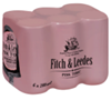 Picture of Fitch & Leedes Pink Tonic Cans 6 x 200ml