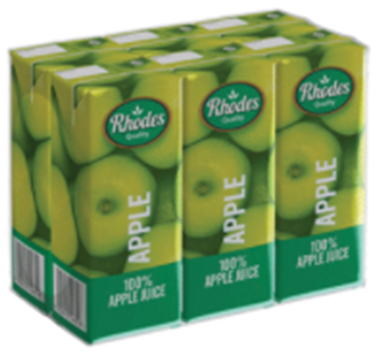 Picture of Rhodes Apple Juice Pack 6 x 200ml