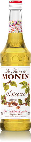 Picture of Monin Roasted Hazelnut Syrup Bottle 1l