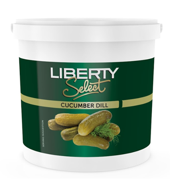 Picture of Liberty Sliced Dill Cucumber Bucket 2.5kg