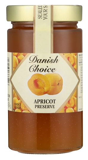 Picture of Danish Choice Apricot Jam Jar 454g