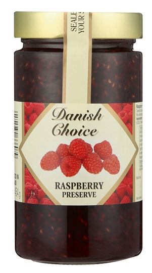 Picture of Danish Choice Raspberry Jam 454g