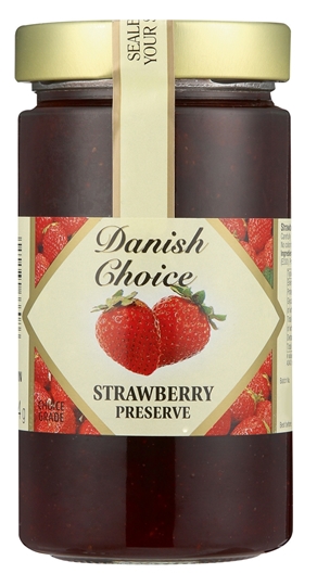 Picture of Danish Choice Stawberry Jam Jar 454g