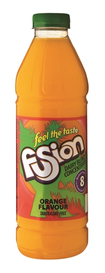 Picture of Fusion Dairy Blend Orange Concentrate Bottle 1l