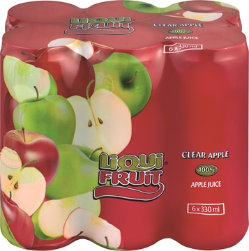 Picture of Liqui Fruit Apple Clear Juice Can 6 x 330ml