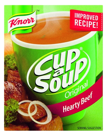 Picture of Knorr Cup-A-Soup Original Hearty Beef 4 Pack